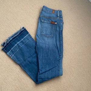 Seven for all man kind ginger wide leg jeans
